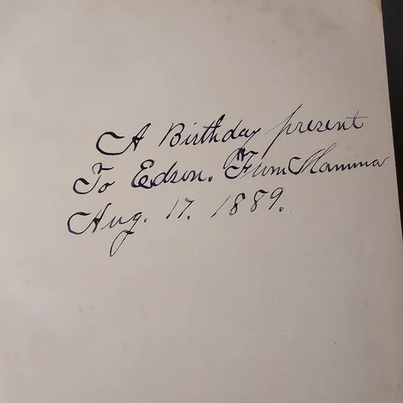 Vintage 1889 Bible Readings For The Home Circle by Review and Herald Publishing
